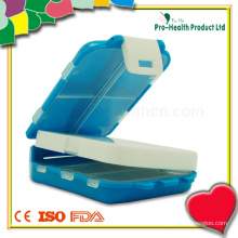 Folding Plastic Medicine Storage Pill Box
